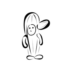 Obraz premium Kaktus Kostüm 