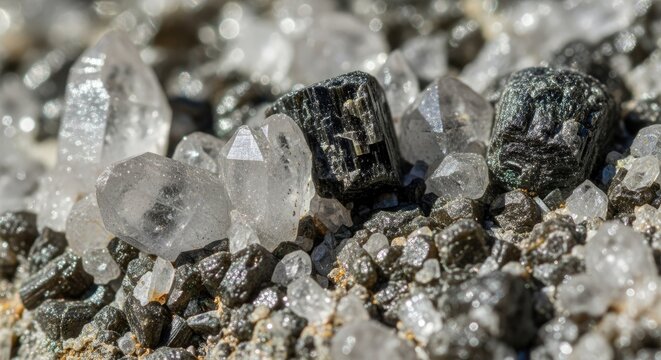Crystals and Minerals - A Geological Study.