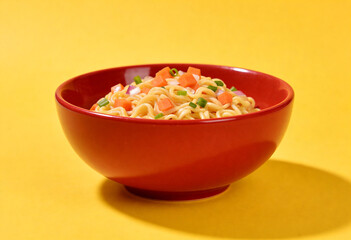 instant noodles on bawl