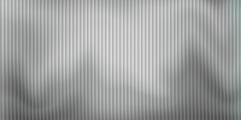Fototapeta premium Vector ribbed glass texture background. Light grey white ribbed glass. Mesh gradient. acrylic ribbed bath surface. Ribbed glass background semitransparent overlay. Bath wall window
