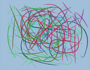 Minimalist vector icon of a file labeled as vector file