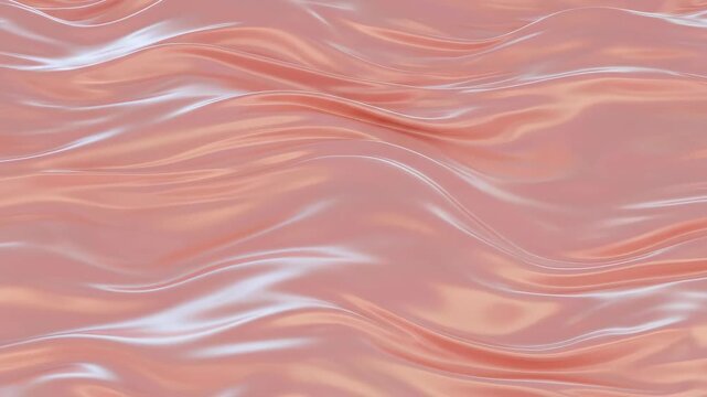 Abstract Pink and White Wavy Texture Video Background.