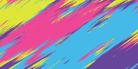 Grunge design of modern jersey colors and patterns, abstract colorful lines sublimation, sports background, cheering, running, cycling, basketball, netball, event, team, vector illustration. eps 10 © Samsul