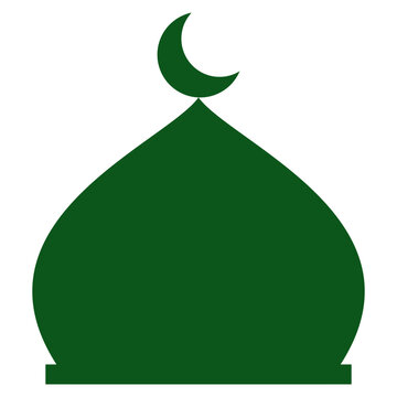 green mosque dome 