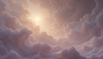 aerial view of the clouds