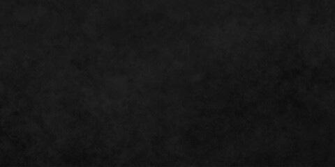 Dark charcoal grunge wall texture background. Dark black rough grunge surface with smoke edge. Black texture chalk board and black board. © MDFAIMIDULISLAM