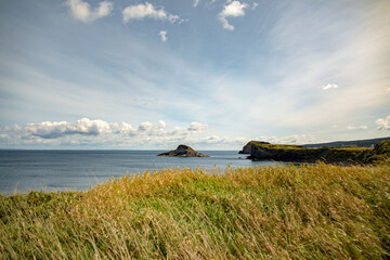 Autumn scenery of Rishiri Island, Hokkaido, Japan
