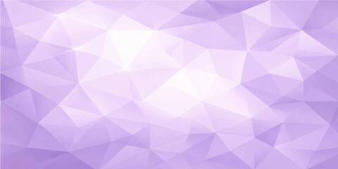 Naklejka premium Abstract pink geometric triangle background