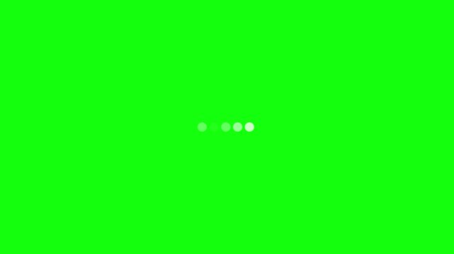 Website loader animation. Loading progress icon animation for web design.