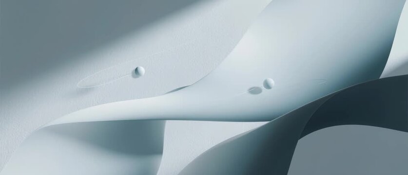 Abstract 3D vector design featuring blue waves and light patterns creating a professional business concept of water and ocean art for modern interior paper backgrounds