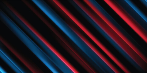 Fototapeta premium Illustration colorful wave on black background. Abstract motion beat line graph.