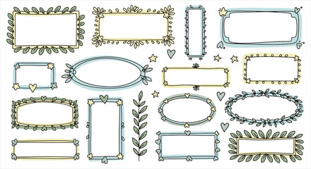 Ornamental Decorative Frame &ndash; Intricate Luxury Design Element with Artistic Details