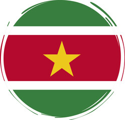 Fototapeta premium suriname flag