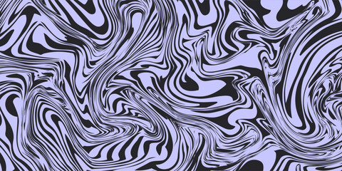 Fototapeta premium Dynamic blue and dark grey vector art featuring wavy, hypnotic lines. The abstract pattern creates an optical illusion effect, perfect for modern psychedelic backgrounds or design.