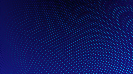 Blue Gradient with Halftone Dot Abstract Background in Modern Minimal Digital Texture Design Style