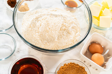 Amber Gingerbread Cookie Dough for Festive Baking