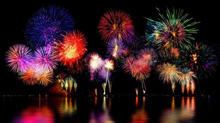 花火大会の打ち上げ花火