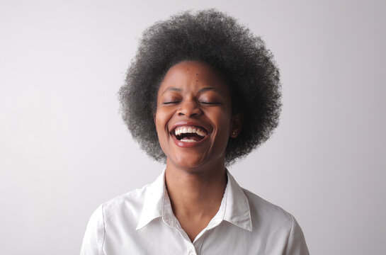 portrait of a smiling woman