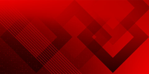Abstract red modern decorative stylish wave banner background vector.eps.10.