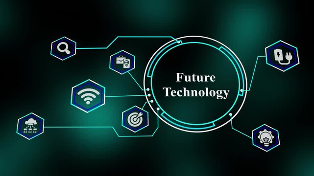 Future Technology visualization with advanced digital ecosystems, intelligent connectivity platforms, cloud computing innovation, and smart infrastructure.