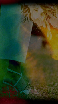 Vertical Film Burn Transitions 08