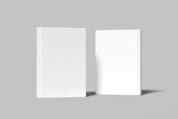 Professional Hardcover Book Blank Mockup