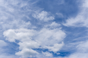Fototapeta premium background texture of a blue sky with clouds