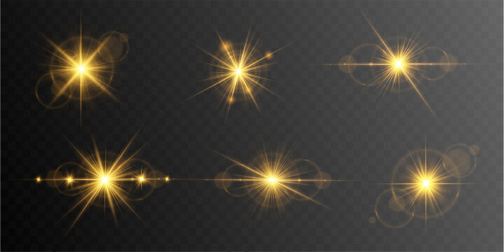 Illuminated ruby starburst. Deep red burst with glossy rays forms bold highlight. Subtle lens effect enhances realism.