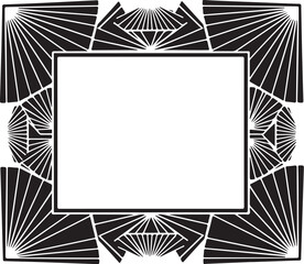 Art Deco Geometric Frame Bundle