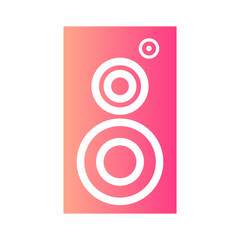 speaker gradient icon