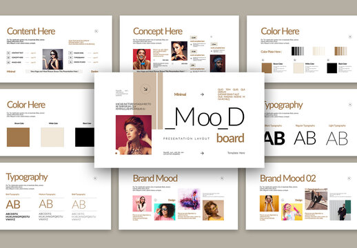 Mood Board Presentation Template