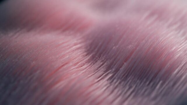 Soft fiber macro texture abstract flowing strands seamless background loop