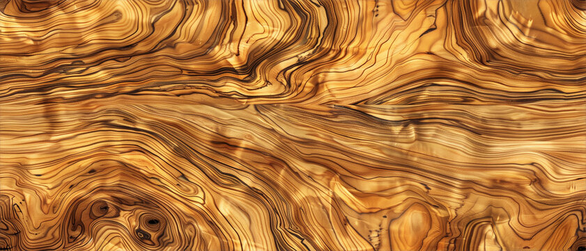 Exotic olive wood grain texture background with natural pattern