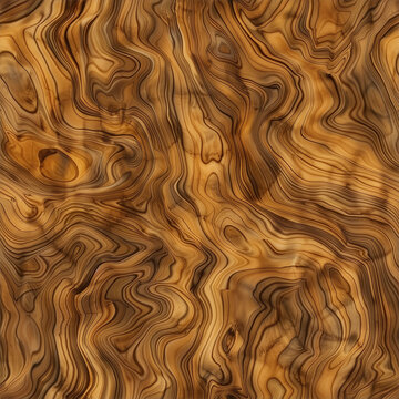 Exotic olive wood grain texture background with natural pattern