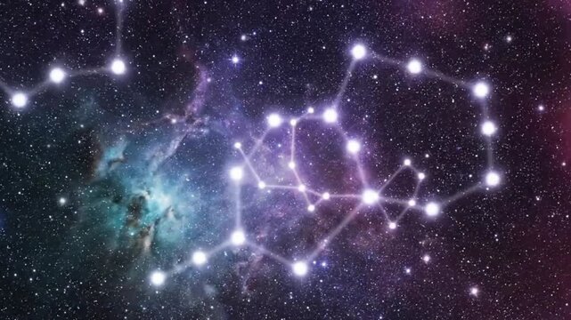 Breathing Starfield &mdash; Dreamy Constellations and Gentle Night Sky Seamless 4K Loop