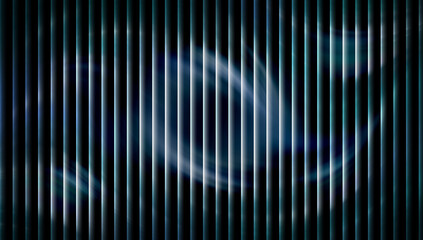 Futuristic blue light bars with swirling digital vortex abstract background