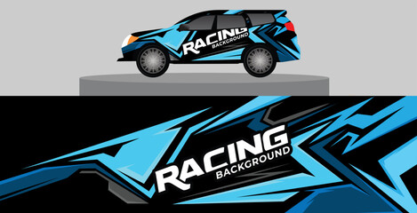 abstract car wrap design, car livery design, modern car decal design. abstract car decal 