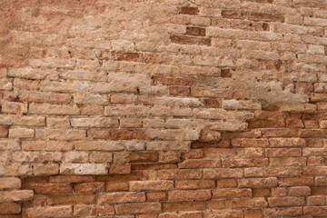Obraz premium Vintage brick wall texture with copy space 