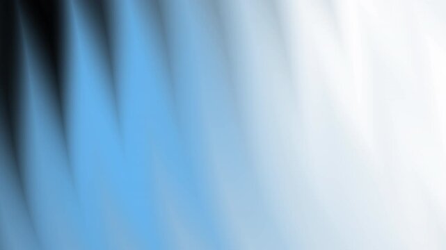 Silver chrome wave on blue gradient backdrop for corporate design