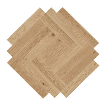 Herringbone wood pattern composed of light brown planks ideal for design projects on transparent background