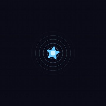 Neon Power-up glow effect animation