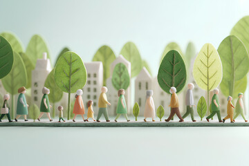 すべての人に優しいバリアフリーの街づくり
