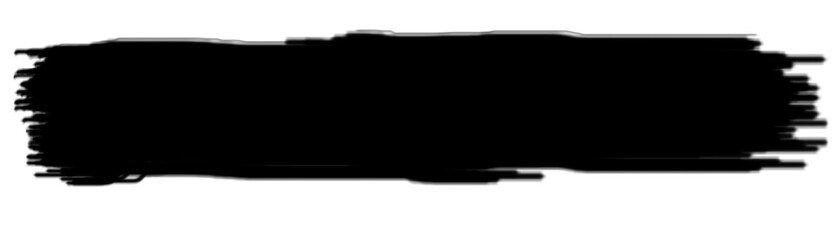 Obraz premium Artistic Black Paint Swipe Banner Background