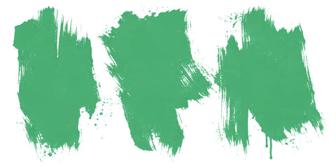 An abstract watercolor world map illustration featuring hand drawn green paint splashes and grunge textures to represent earth's geography and continents with a creative artistic design © Xw