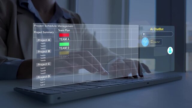 AI assistant powered project management assistant organizing tasks,planning workflows, improving productivity through smart automation, helping teams coordinate, track progress and work efficiently.