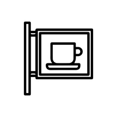 Coffee Shop Sign Icon