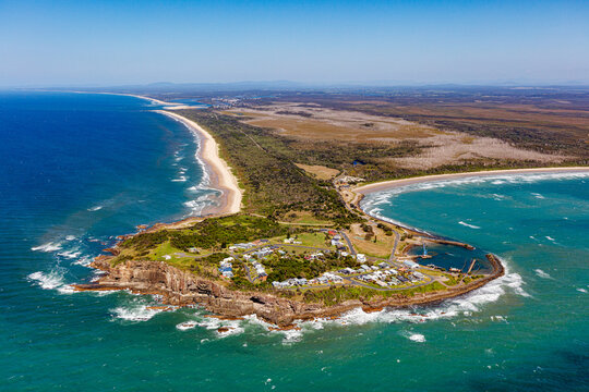 Aerial View of Crowdy Head