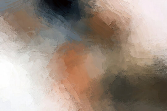 abstract piece of harmonious blend of earthy color browns and soft whites reflection and contemplation