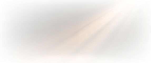 Obraz premium Shining Yellow Starburst Light Effect Transparent PNG