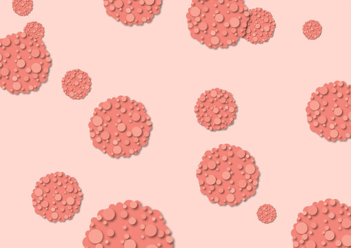 Cancer cells, conceptual illustration
